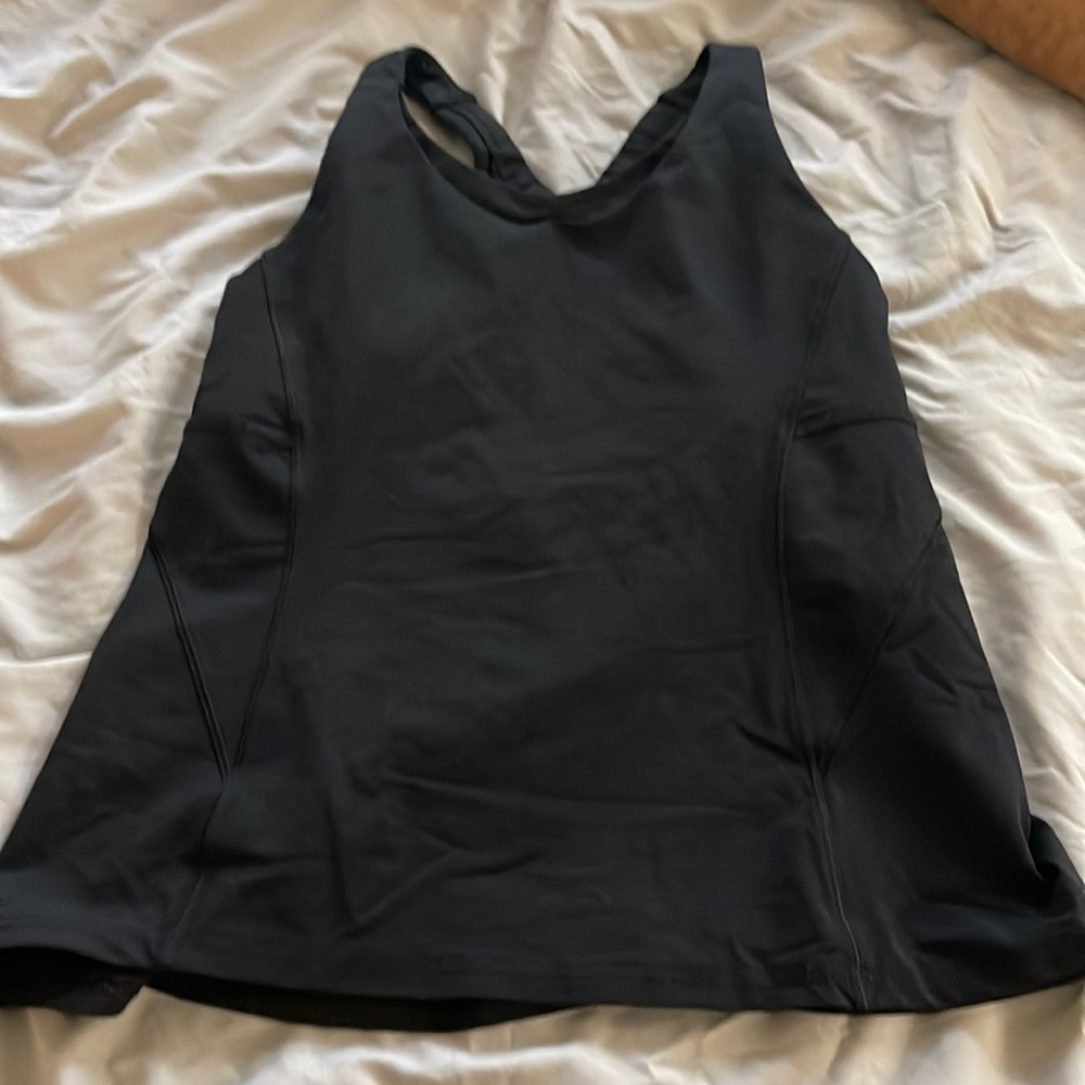 Lululemon black athletic tank - size 6